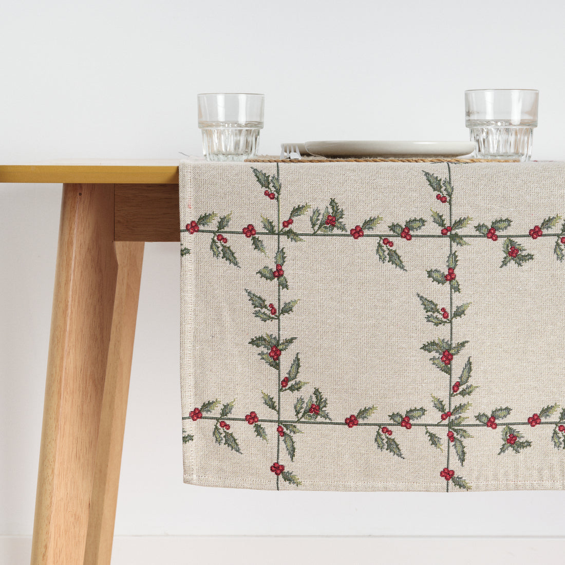 Chemin de table jacquard 33711B 45x140 cm