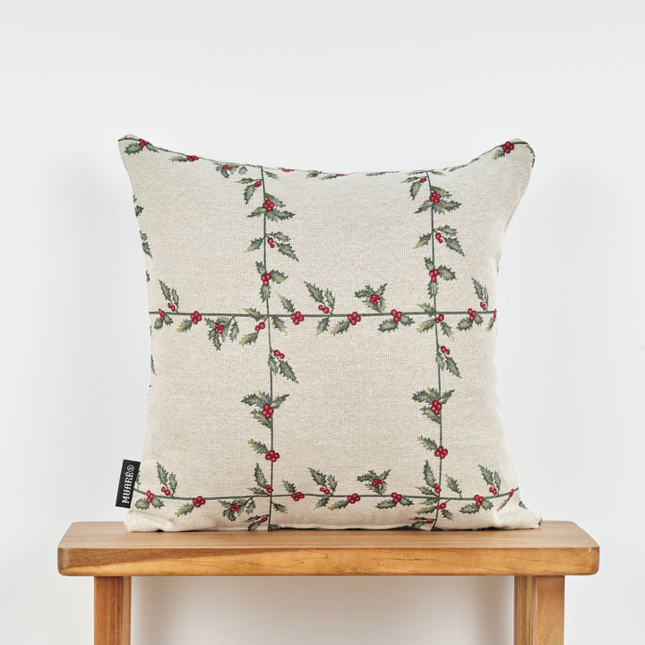 Housse de coussin jacquard 45x45 cm 33711B
