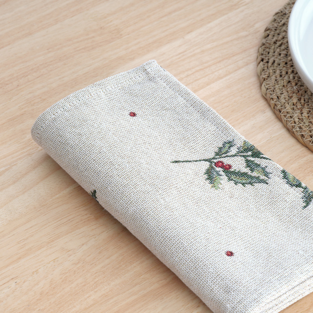 Lot de 2 serviettes jacquard 33712B 45x45 cm