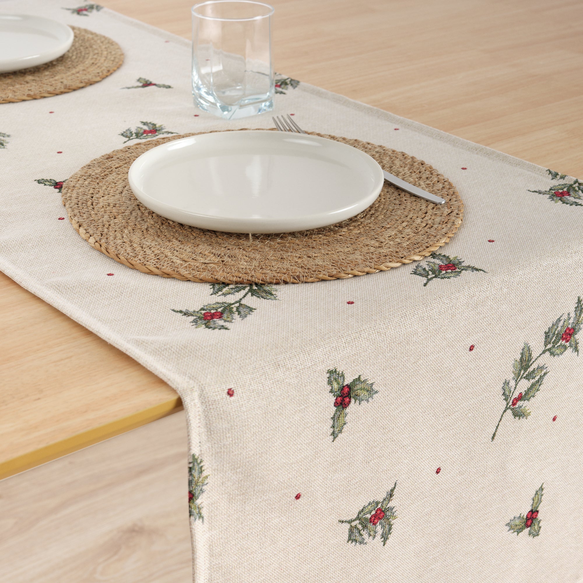 Chemin de table jacquard 33712B 45x140 cm