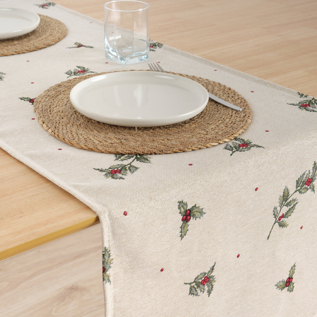 Chemin de table jacquard 33712B 45x140 cm