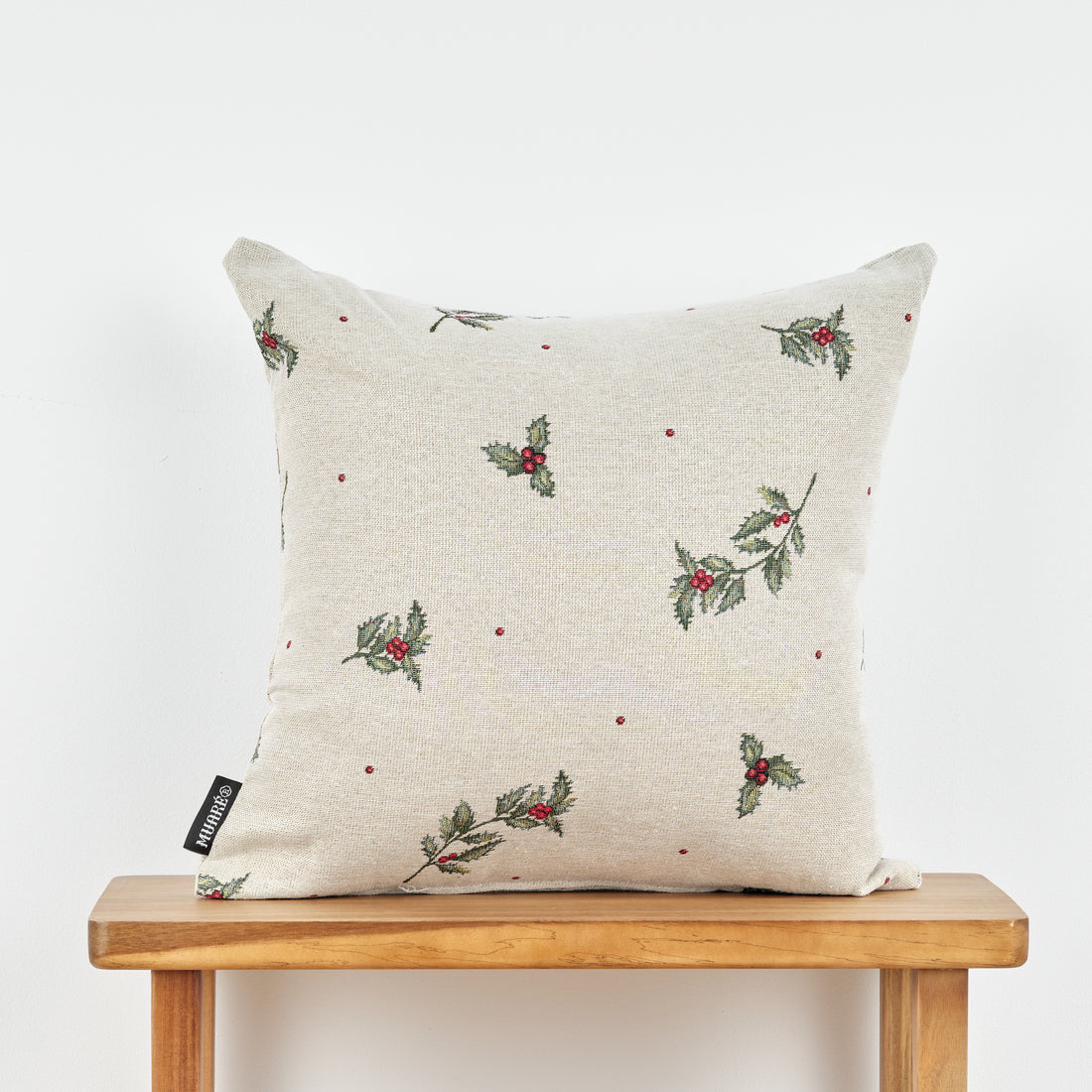 Funda de cojín jacquard 45x45 cm 33712B