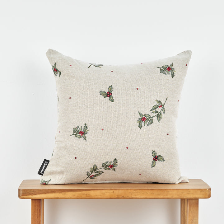 Funda de cojín jacquard 45x45 cm 33712B