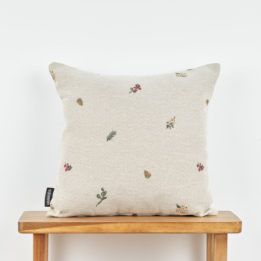 Housse de coussin jacquard 45x45 cm 33713B