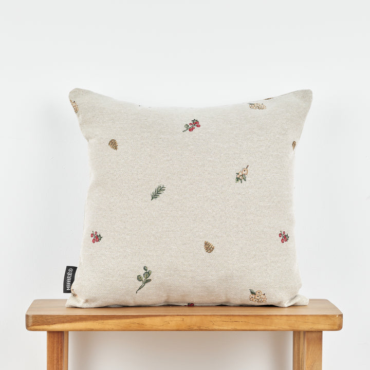 Funda de cojín jacquard 45x45 cm 33713B