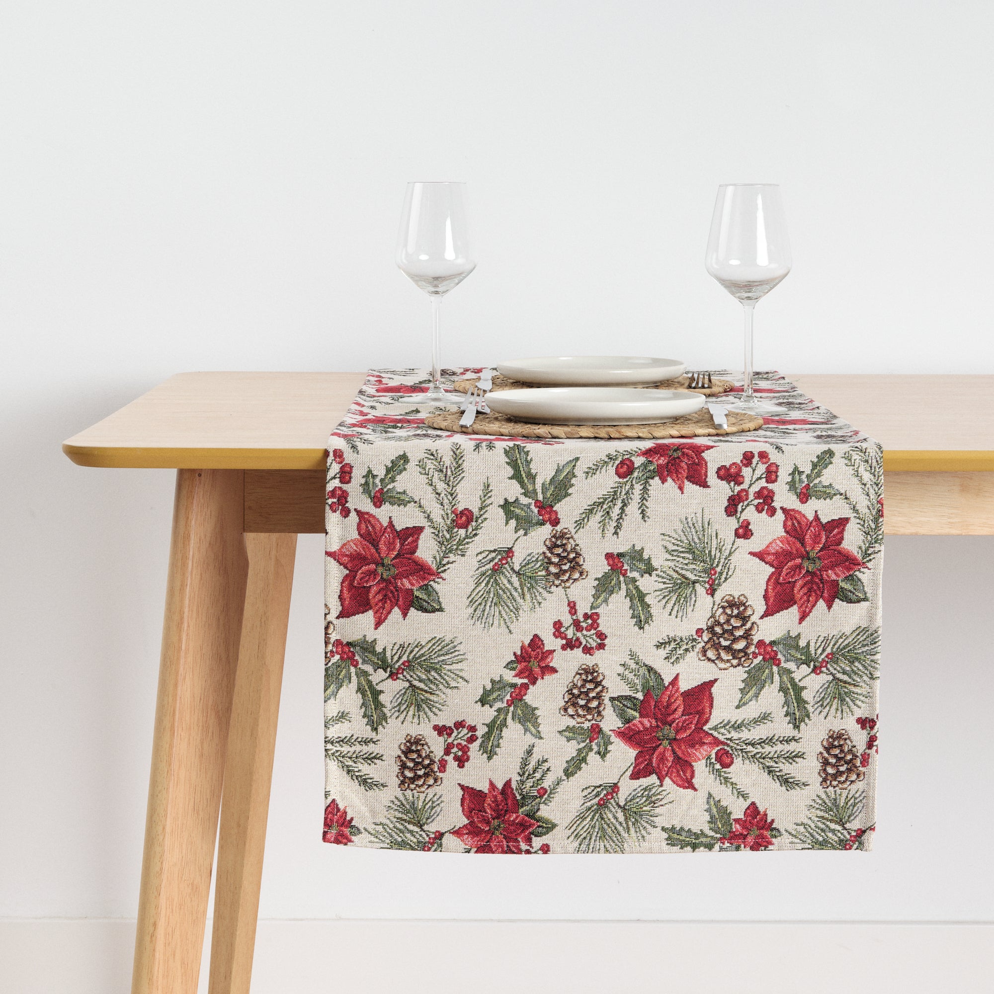 Camino de mesa jacquard 33720 45x140 cm