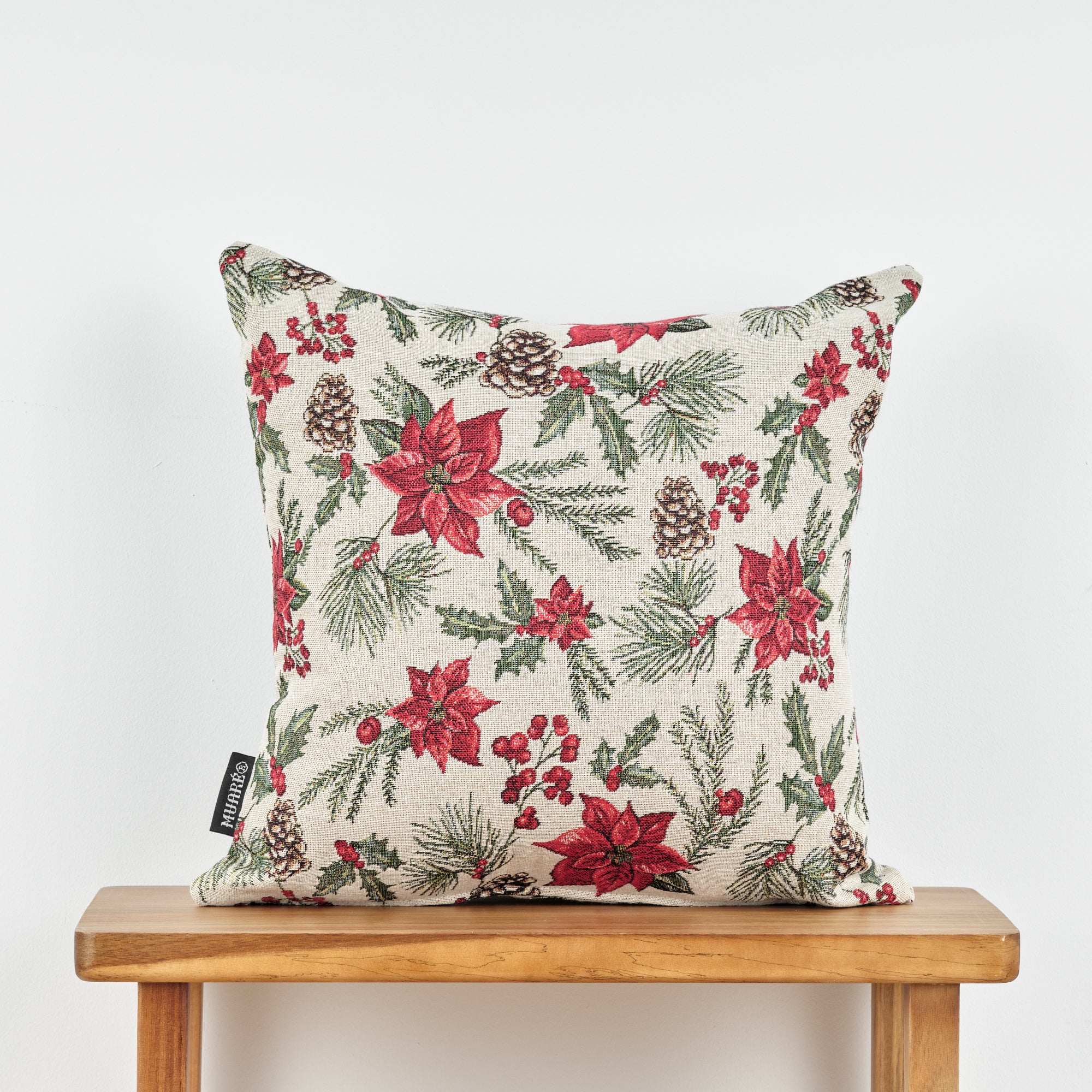Funda de cojín jacquard 45x45 cm 33720