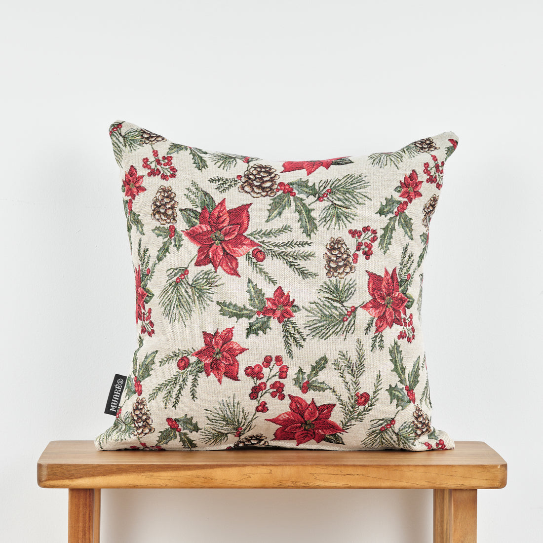 Funda de cojín jacquard 45x45 cm 33720
