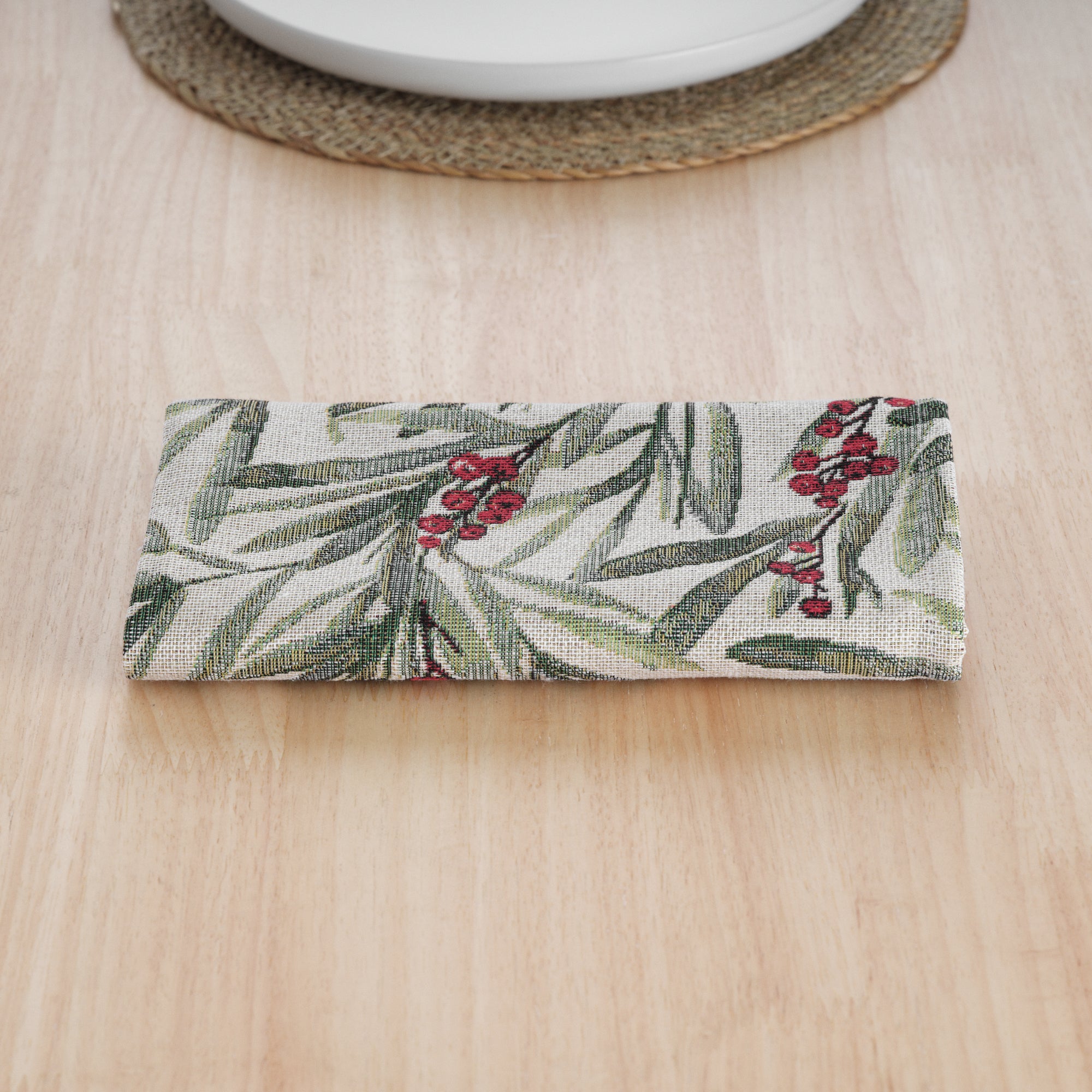 Lot de 2 serviettes jacquard 33721 45x45 cm