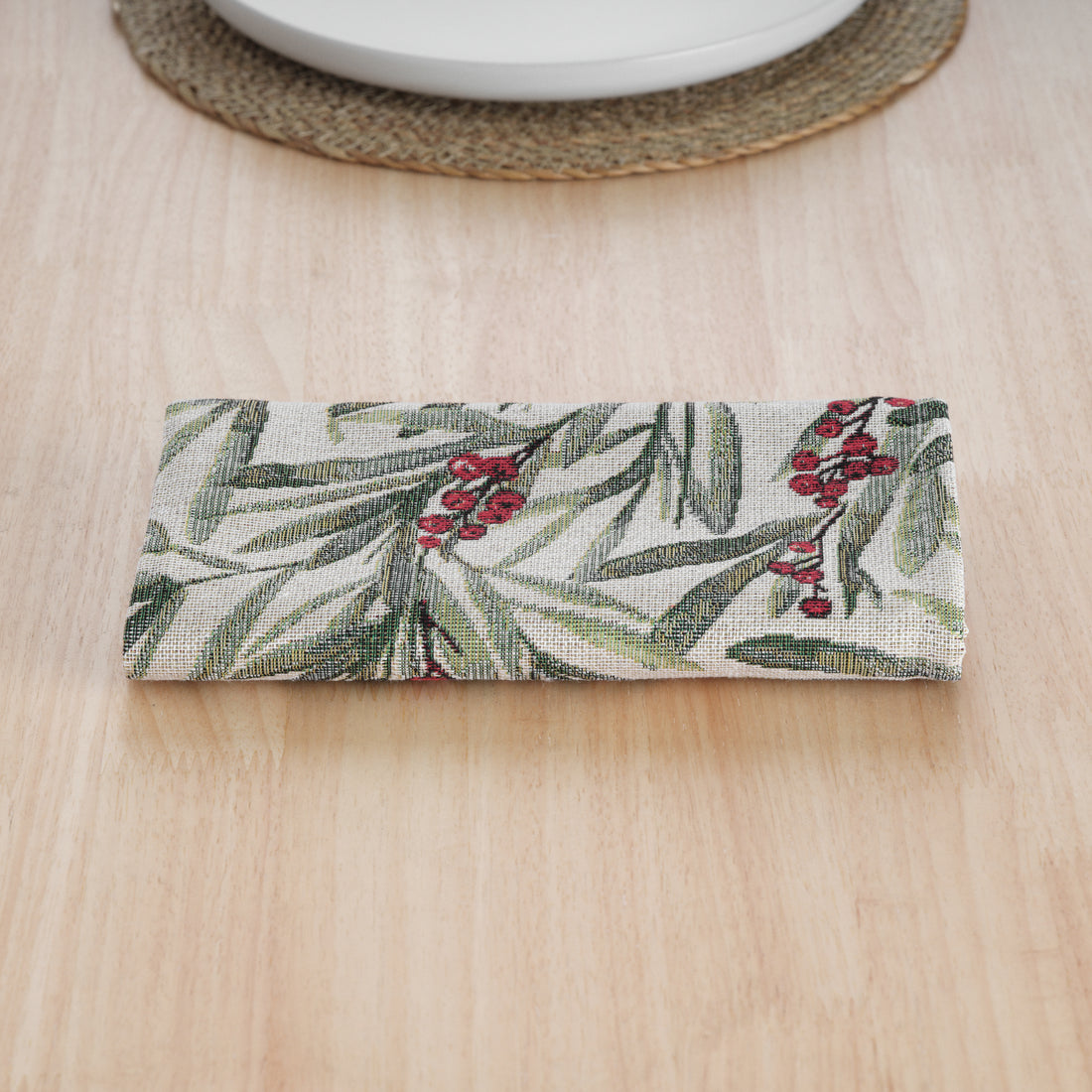 Lot de 2 serviettes jacquard 33721 45x45 cm