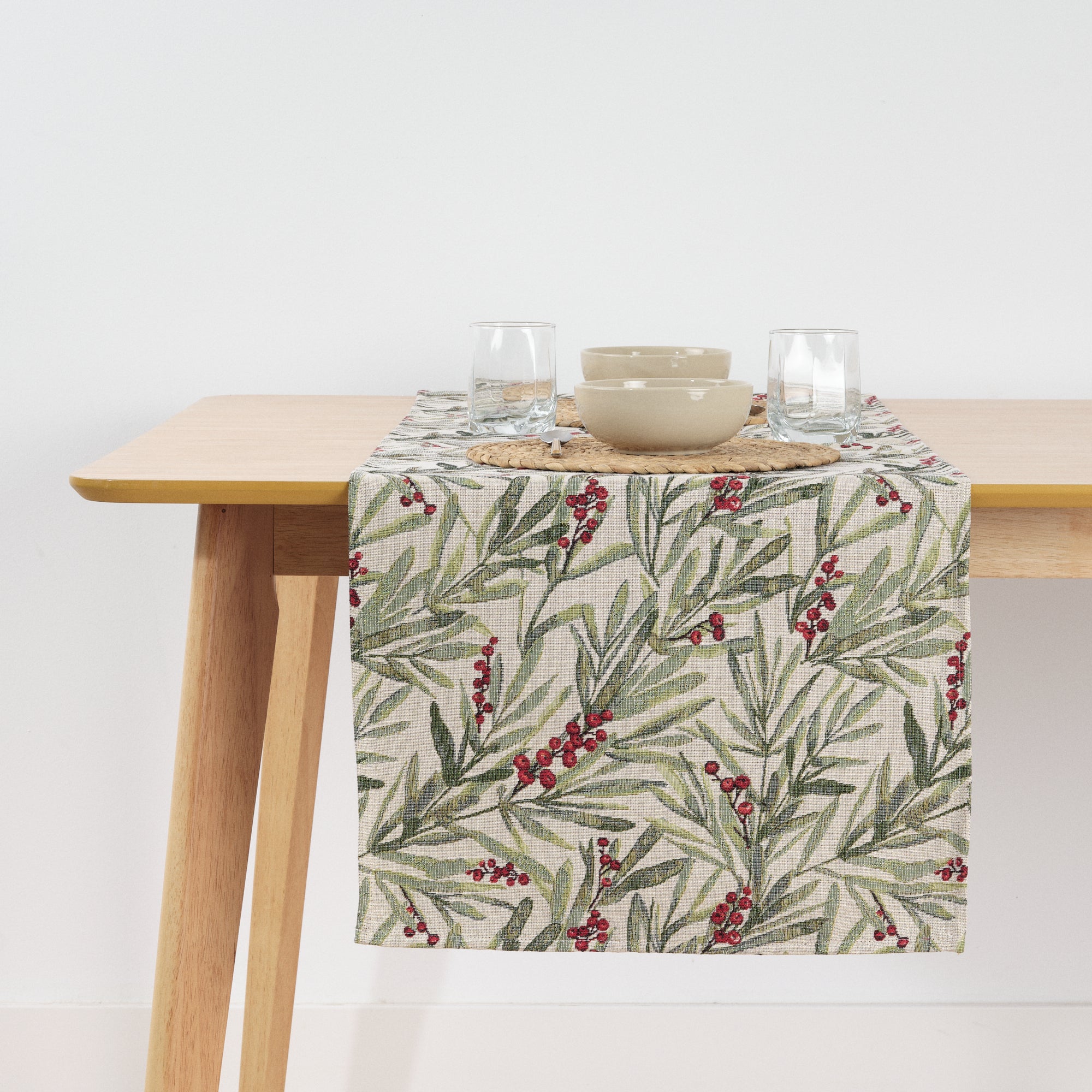 Chemin de table jacquard 33721 45x140 cm