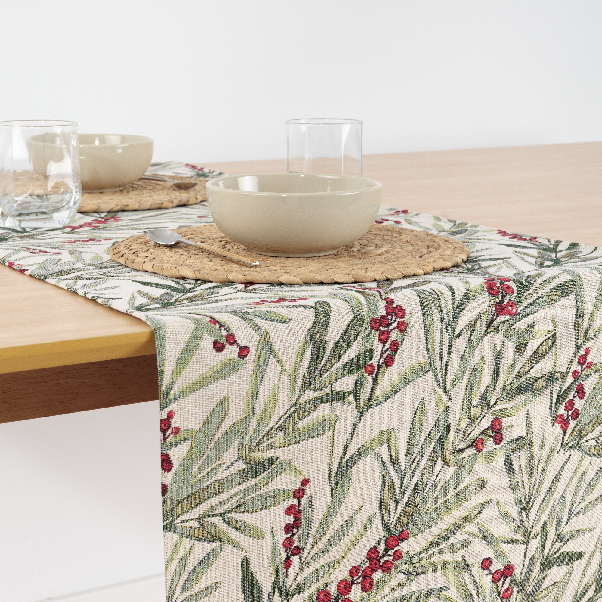 Chemin de table jacquard 33721 45x140 cm