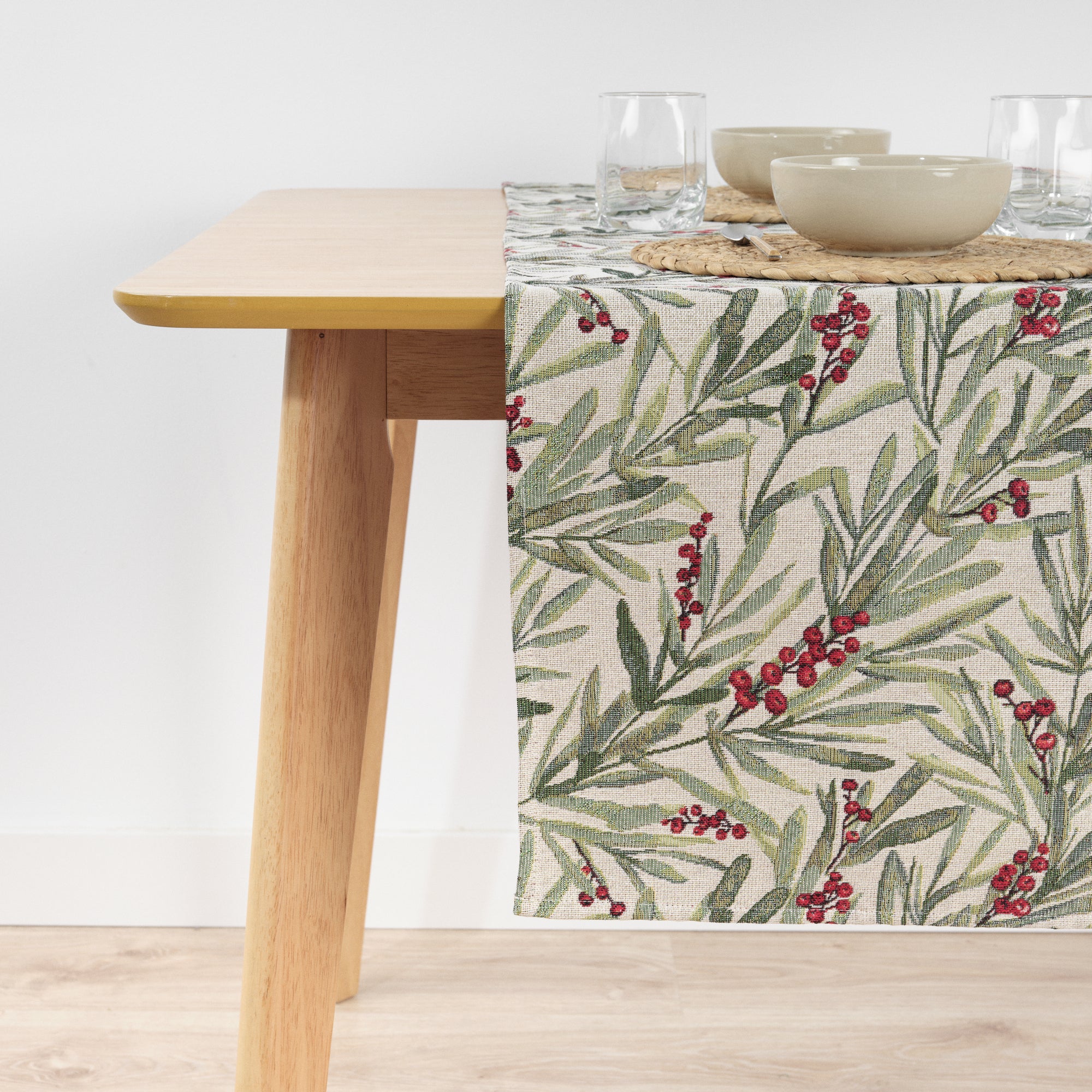 Chemin de table jacquard 33721 45x140 cm
