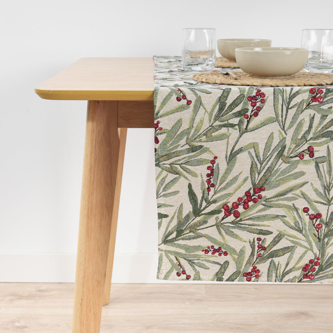 Chemin de table jacquard 33721 45x140 cm