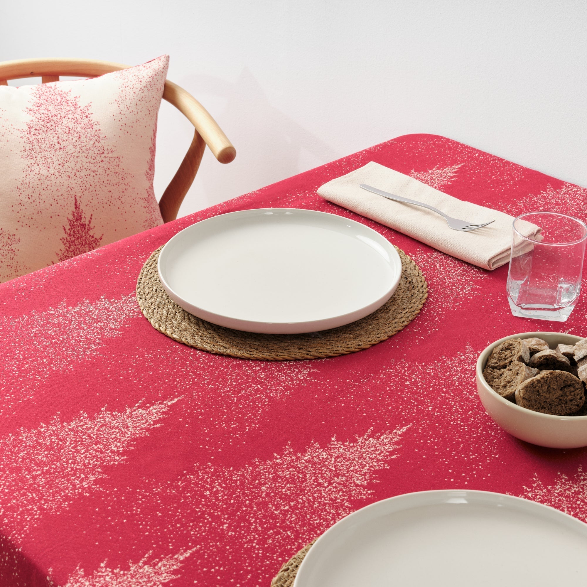 Mantel antimanchas reversible jacquard 33740