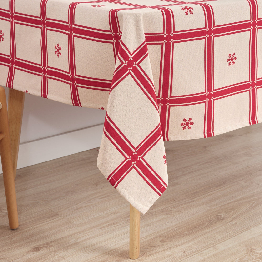 Mantel antimanchas reversible jacquard 33742E
