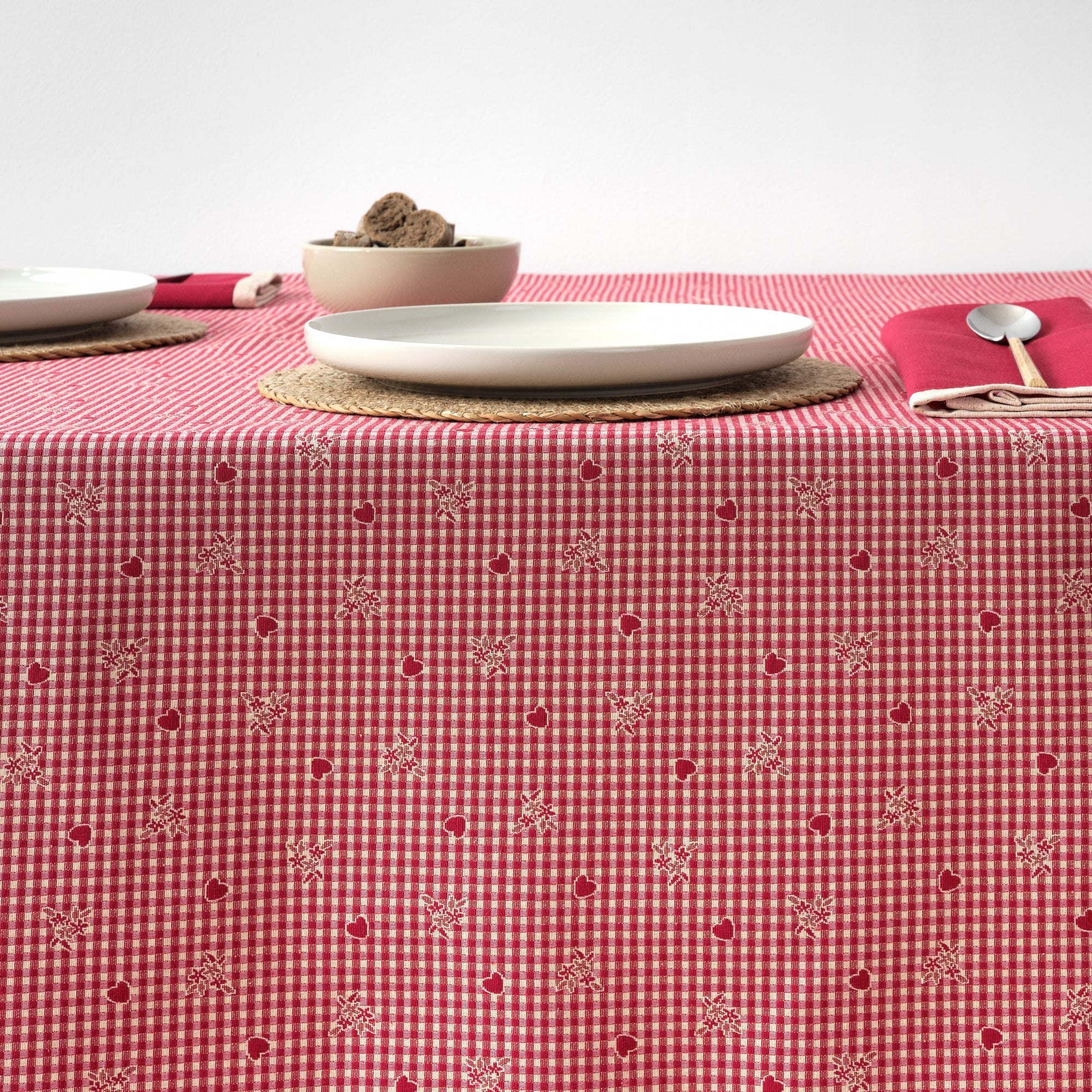 Nappe jacquard réversible antitache 33785