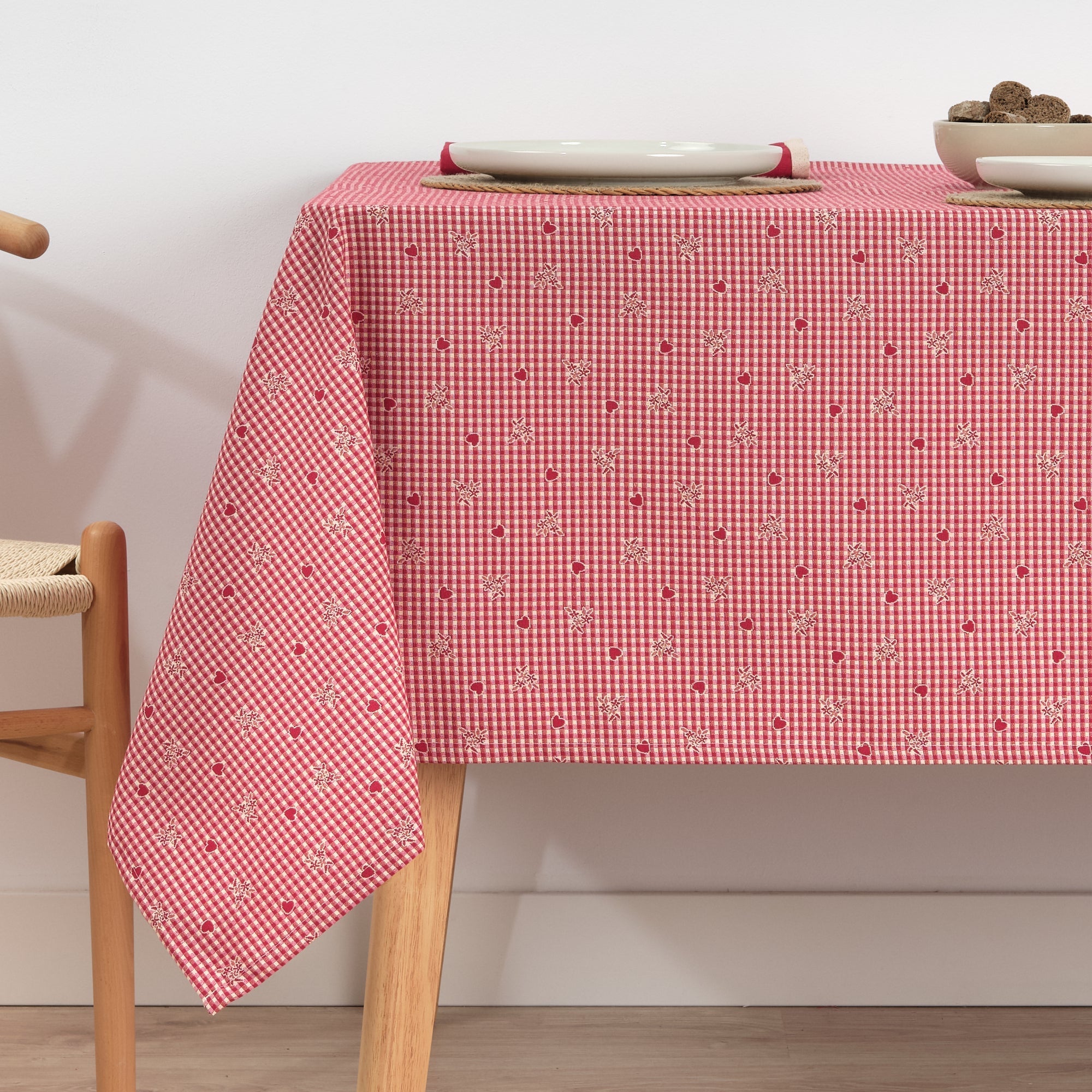 Nappe jacquard réversible antitache 33785