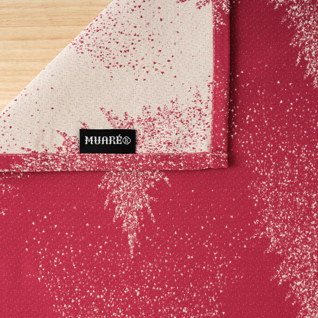 Chemin de table jacquard réversible 33740 45x140 cm