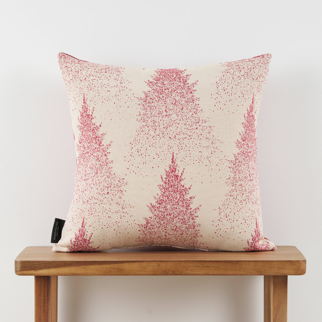 Funda de cojín jacquard reversible 45x45 cm 33740