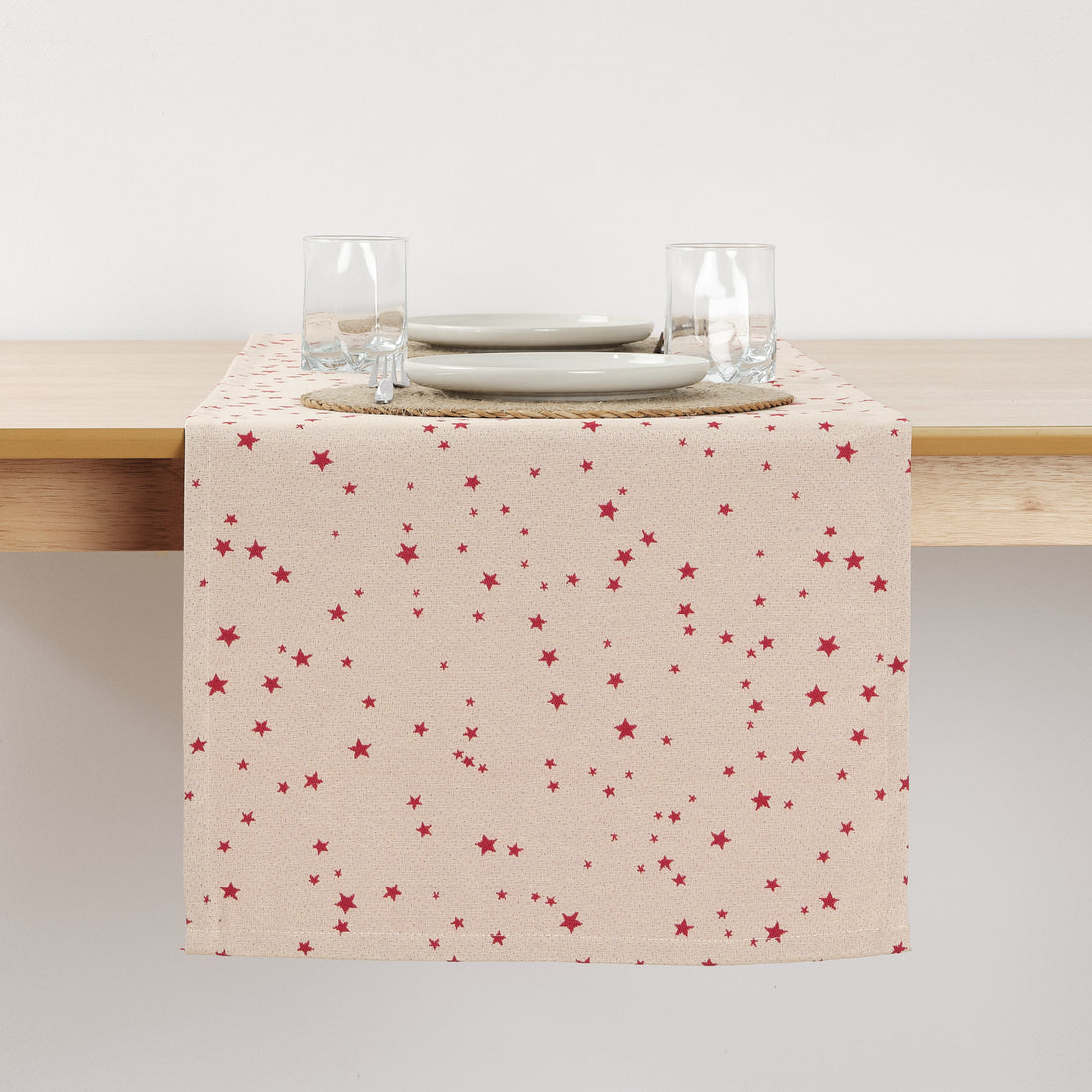 Chemin de table jacquard réversible 33741 45x140 cm