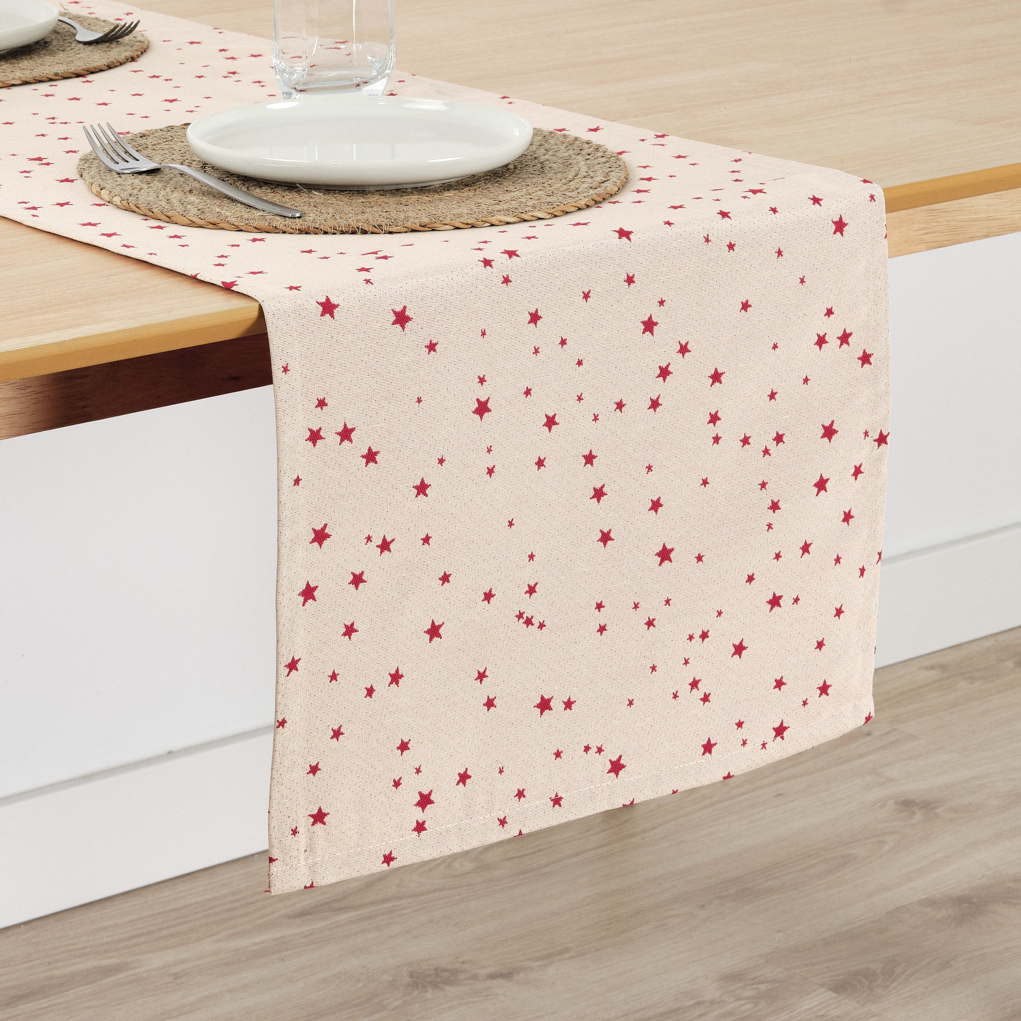 Chemin de table jacquard réversible 33741 45x140 cm