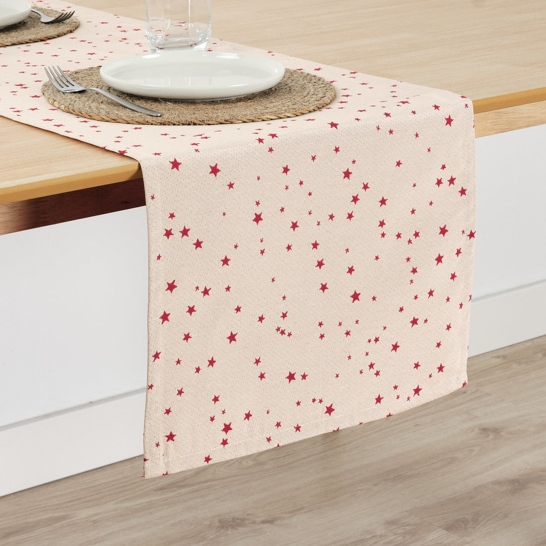Chemin de table jacquard réversible 33741 45x140 cm