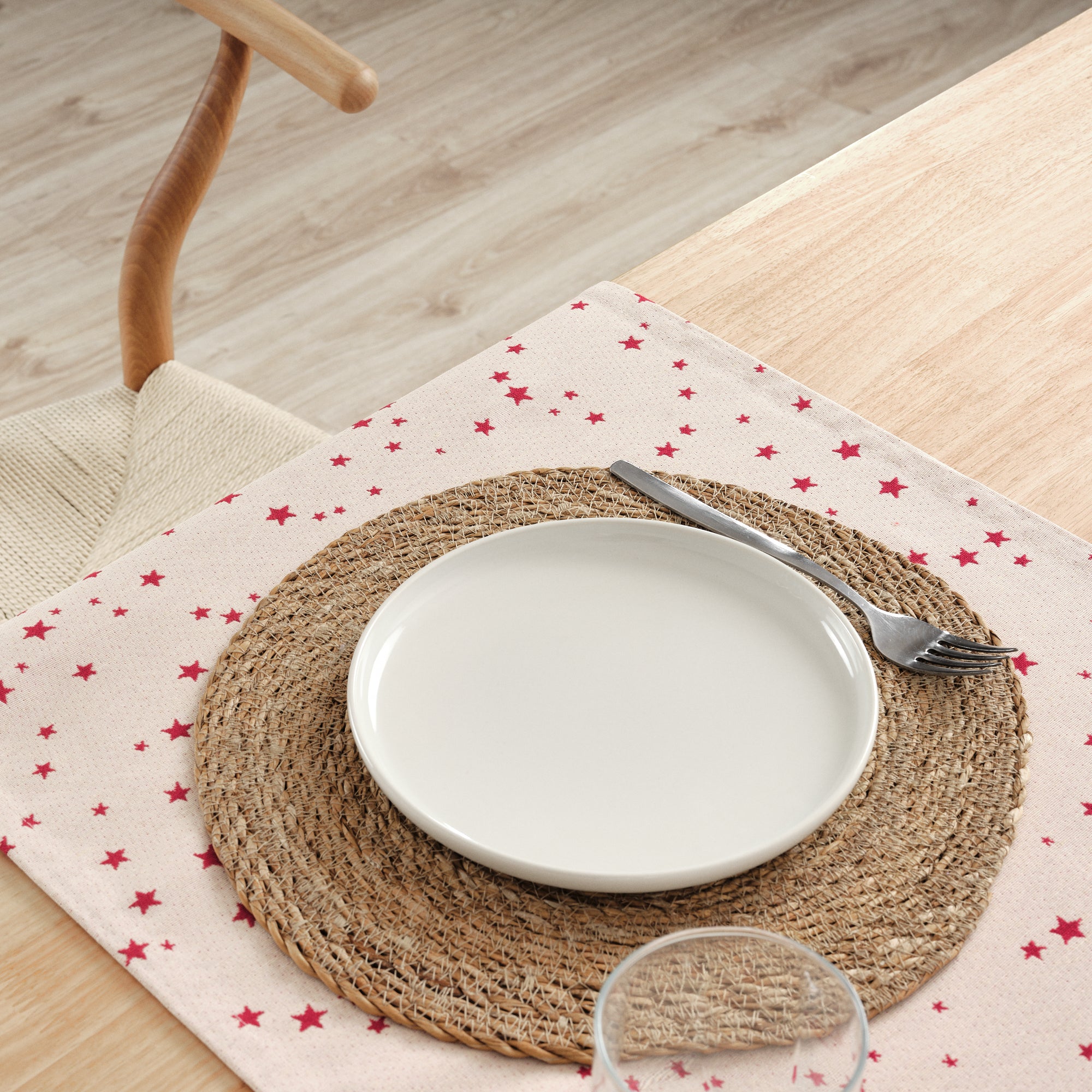 Chemin de table jacquard réversible 33741 45x140 cm