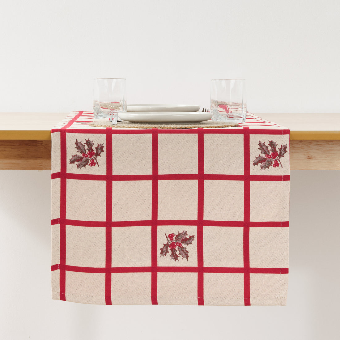 Chemin de table jacquard 33744B 45x140 cm