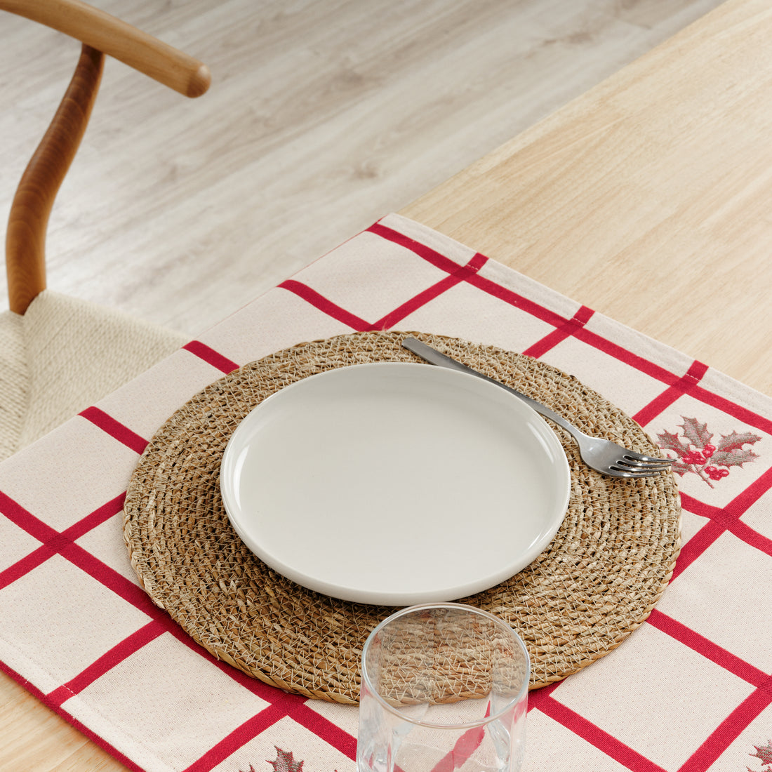 Chemin de table jacquard 33744B 45x140 cm