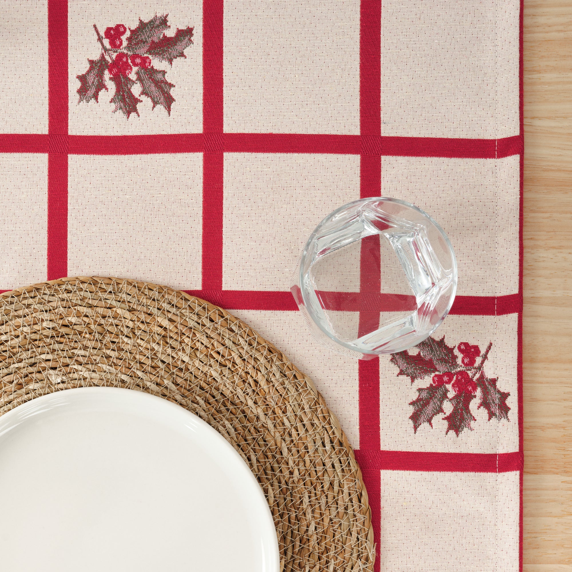Chemin de table jacquard 33744B 45x140 cm