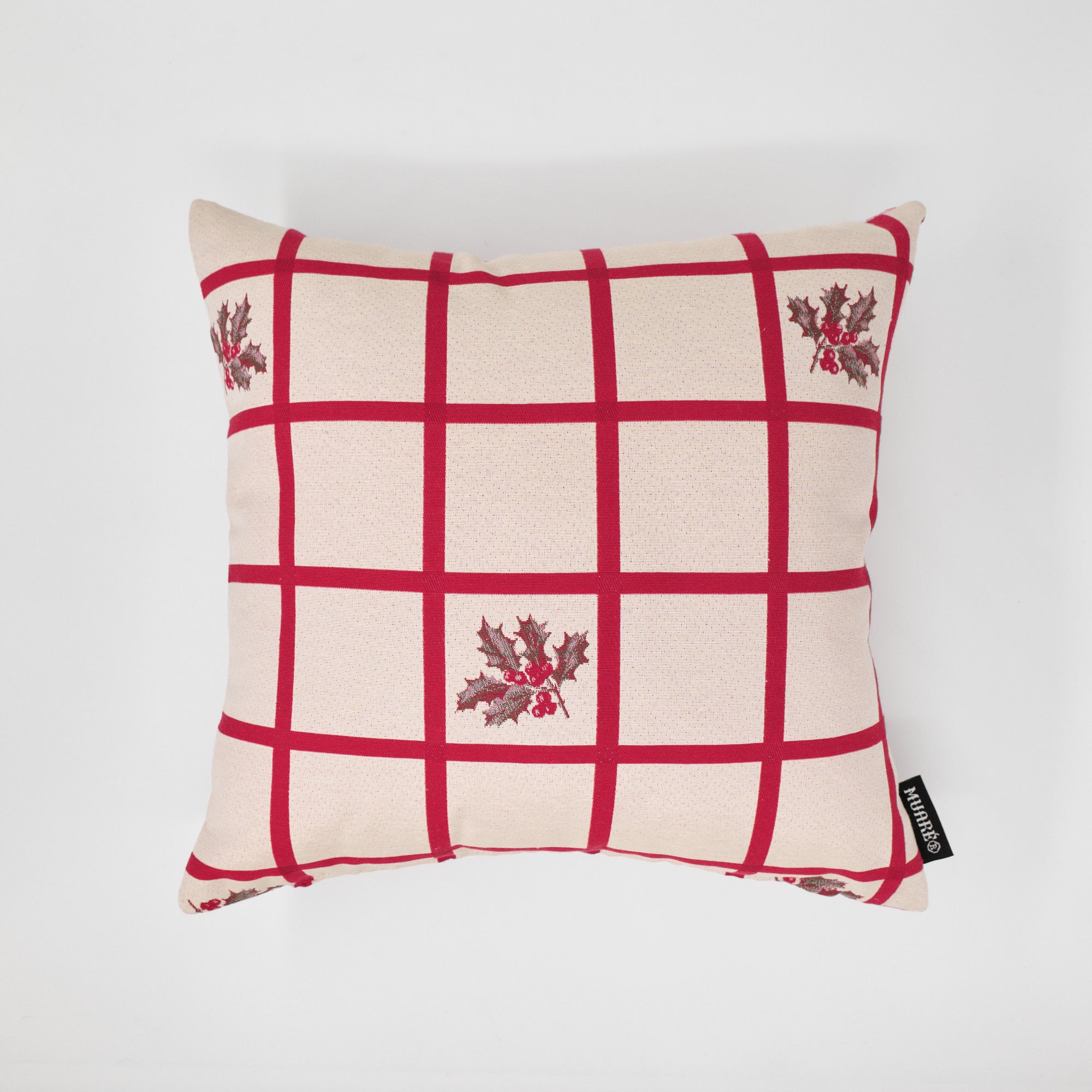 Funda de cojín jacquard reversible 45x45 cm 33744B