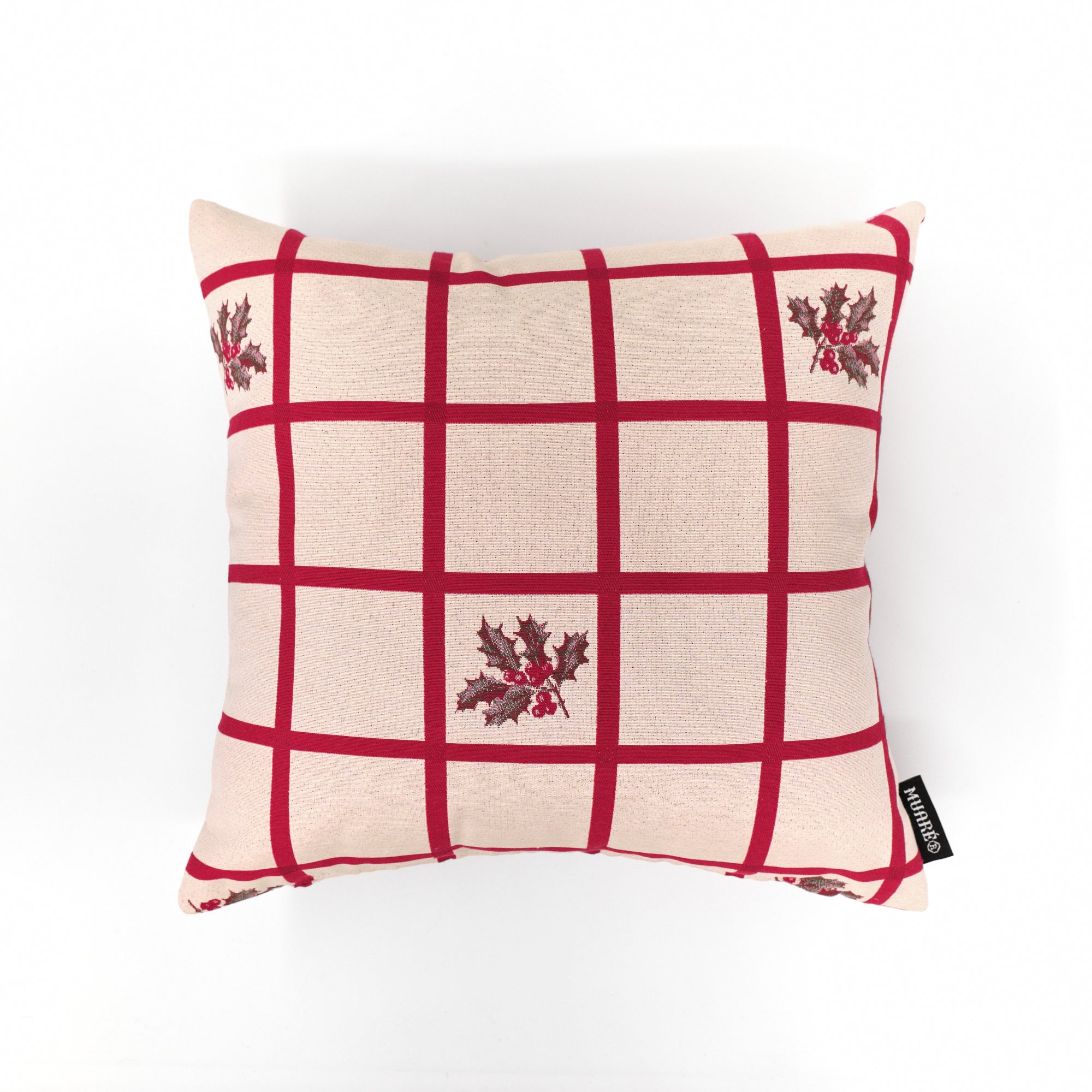 Funda de cojín jacquard reversible 45x45 cm 33744B