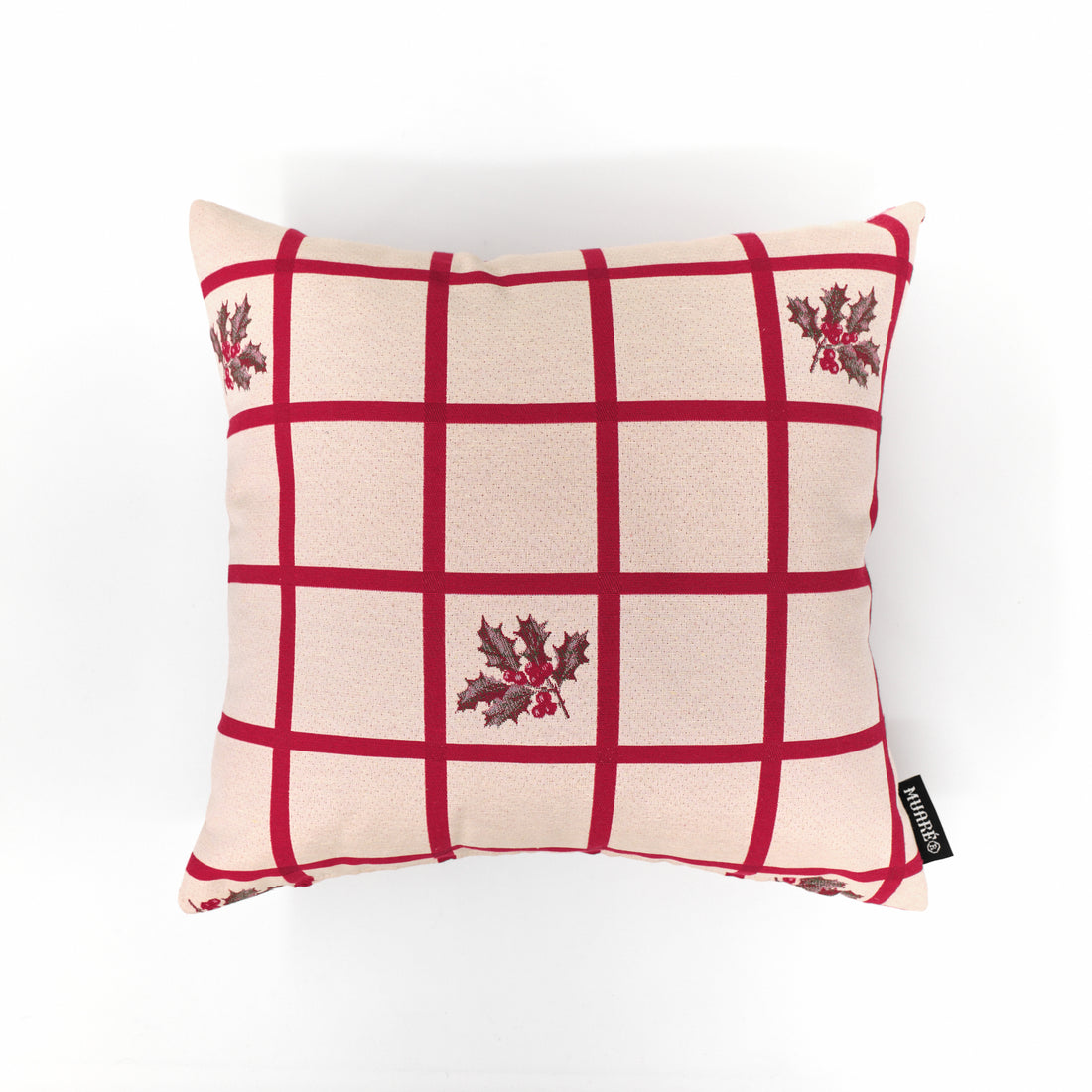 Funda de cojín jacquard reversible 45x45 cm 33744B