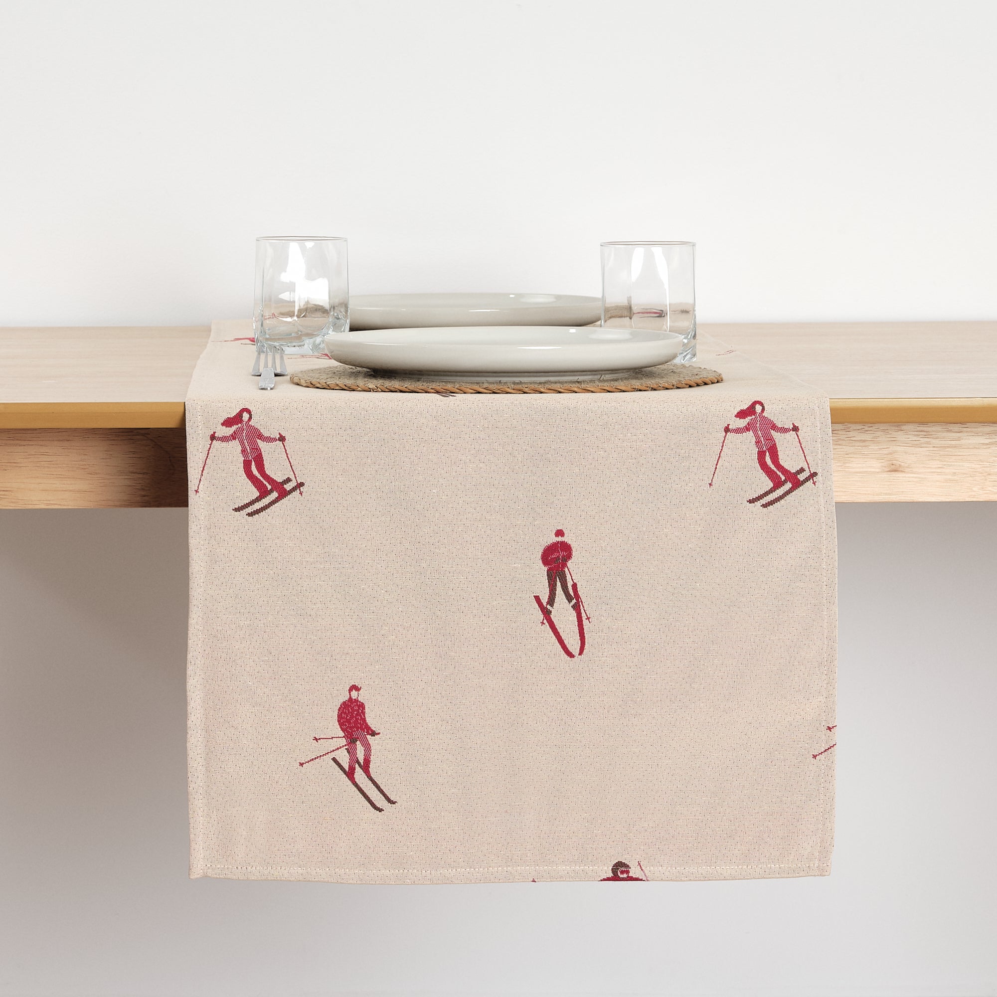 Camino de mesa jacquard 33745B 45x140 cm