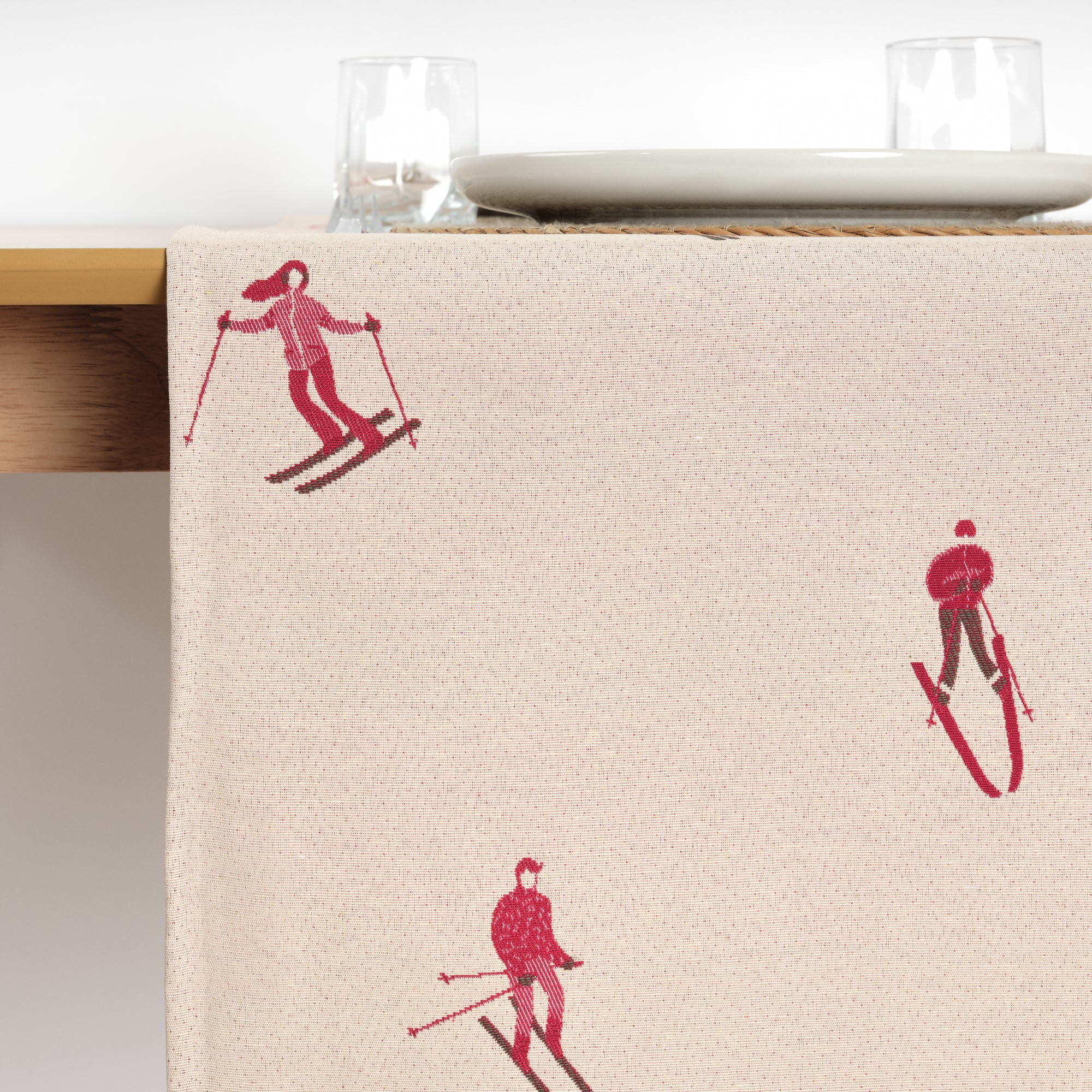 Camino de mesa jacquard 33745B 45x140 cm