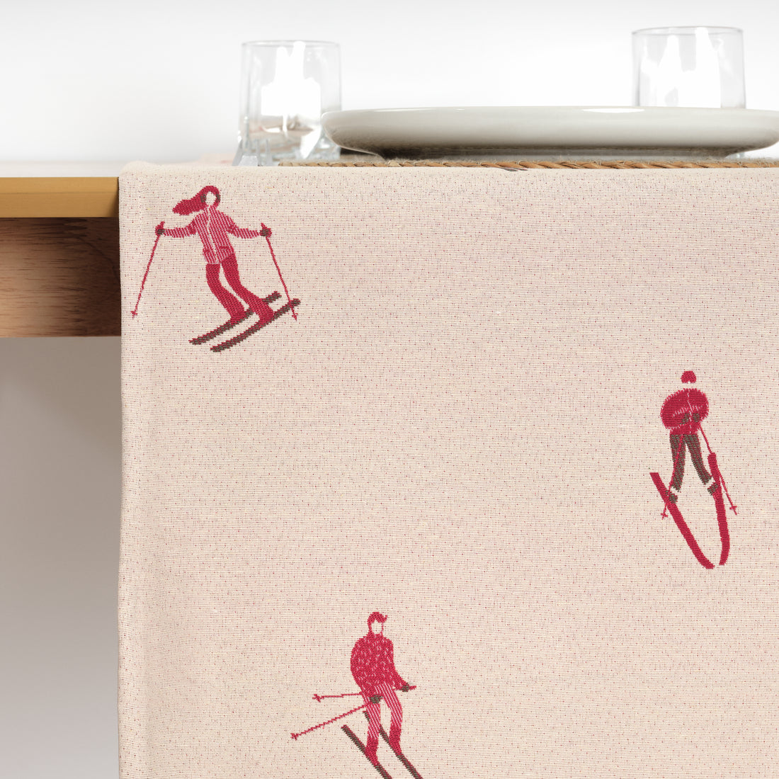 Camino de mesa jacquard 33745B 45x140 cm