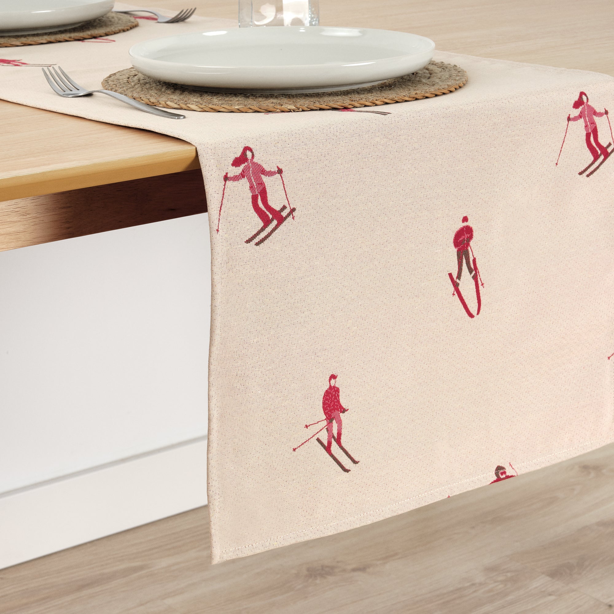 Camino de mesa jacquard 33745B 45x140 cm