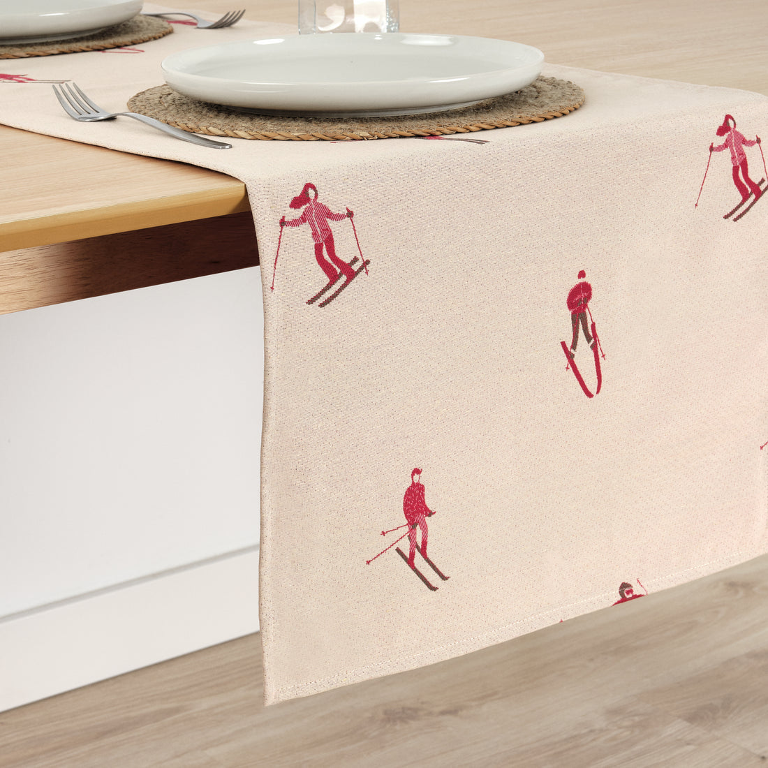 Camino de mesa jacquard 33745B 45x140 cm