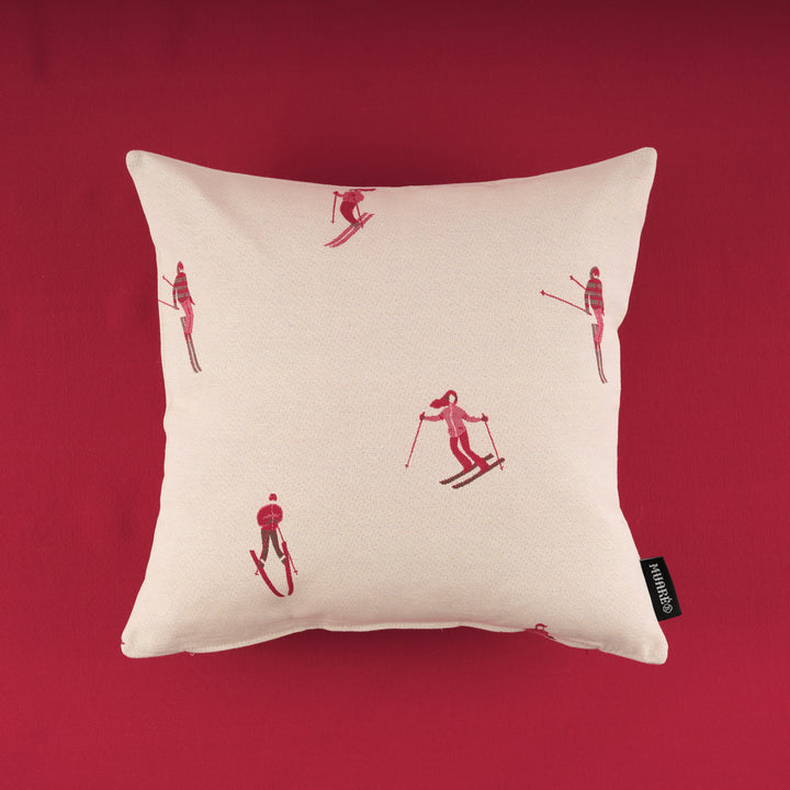 Funda de cojín jacquard reversible 45x45 cm 33745B