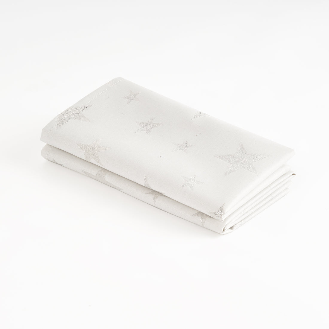 Paquet de 2 unités serviette jacquard fil argent PSC4736A 45x45 cm