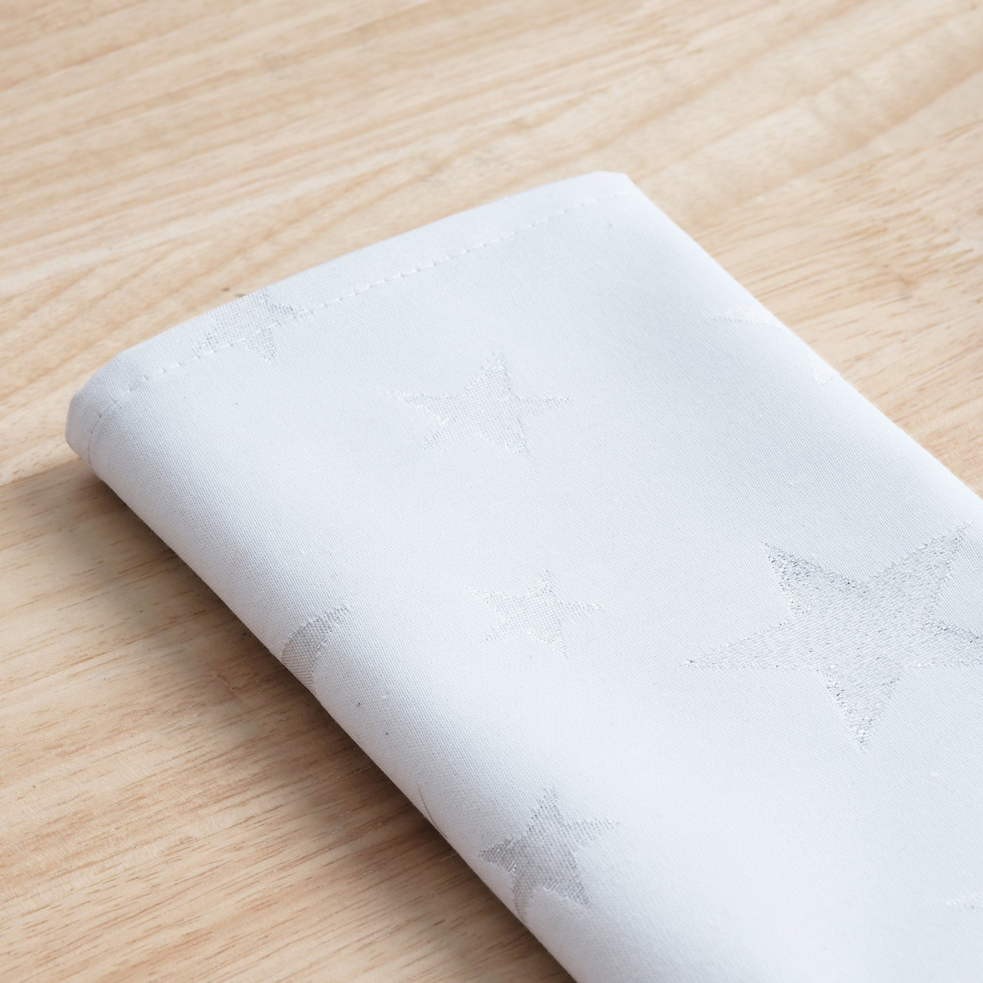 Paquet de 2 unités serviette jacquard fil argent PSC4736A 45x45 cm