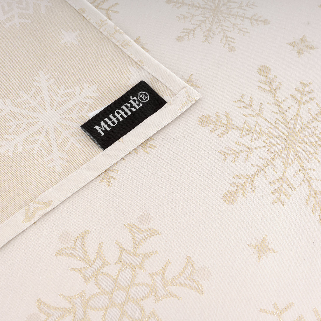 Camino de mesa jacquard hilo dorado PSC4821 45x140 cm