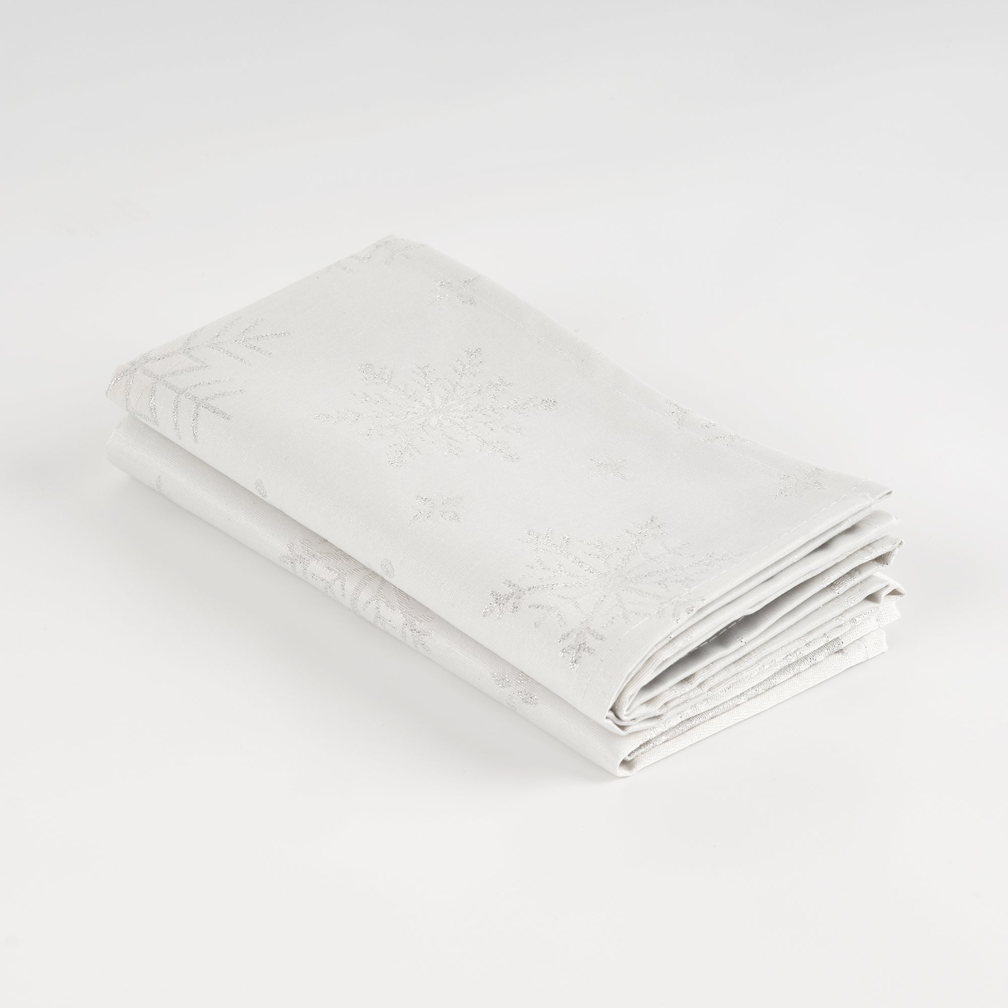 Paquet de 2 unités serviette jacquard fil argent PSC4821 45x45 cm