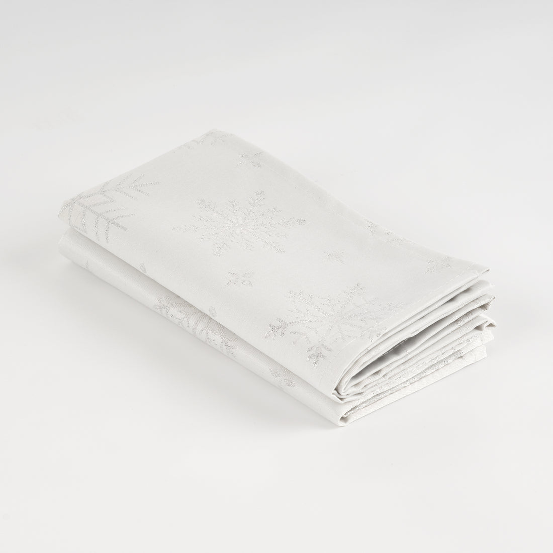 Paquet de 2 unités serviette jacquard fil argent PSC4821 45x45 cm