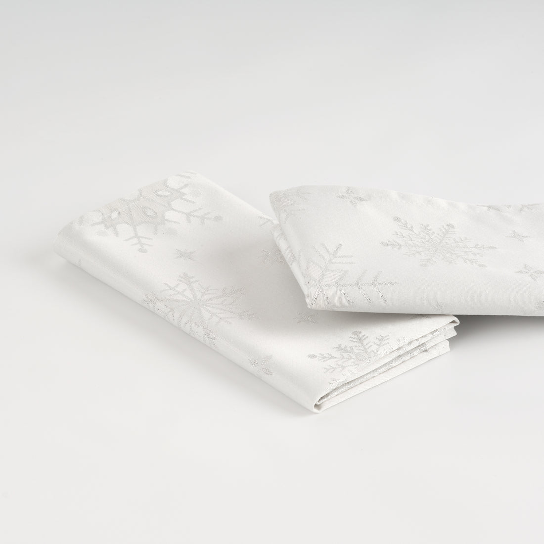 Paquet de 2 unités serviette jacquard fil argent PSC4821 45x45 cm