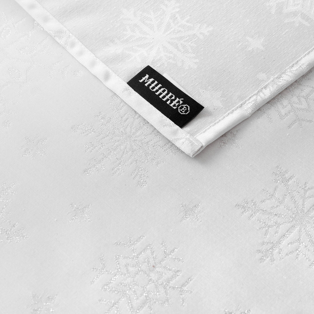 Camino de mesa jacquard hilo plateado PSC4821 45x140 cm