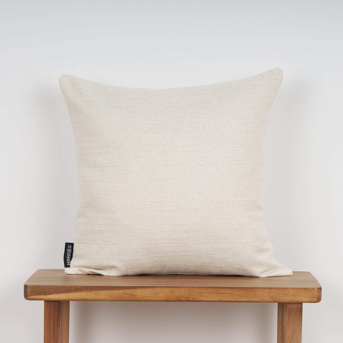Funda de cojín jacquard hilo dorado 45x45 cm R17948