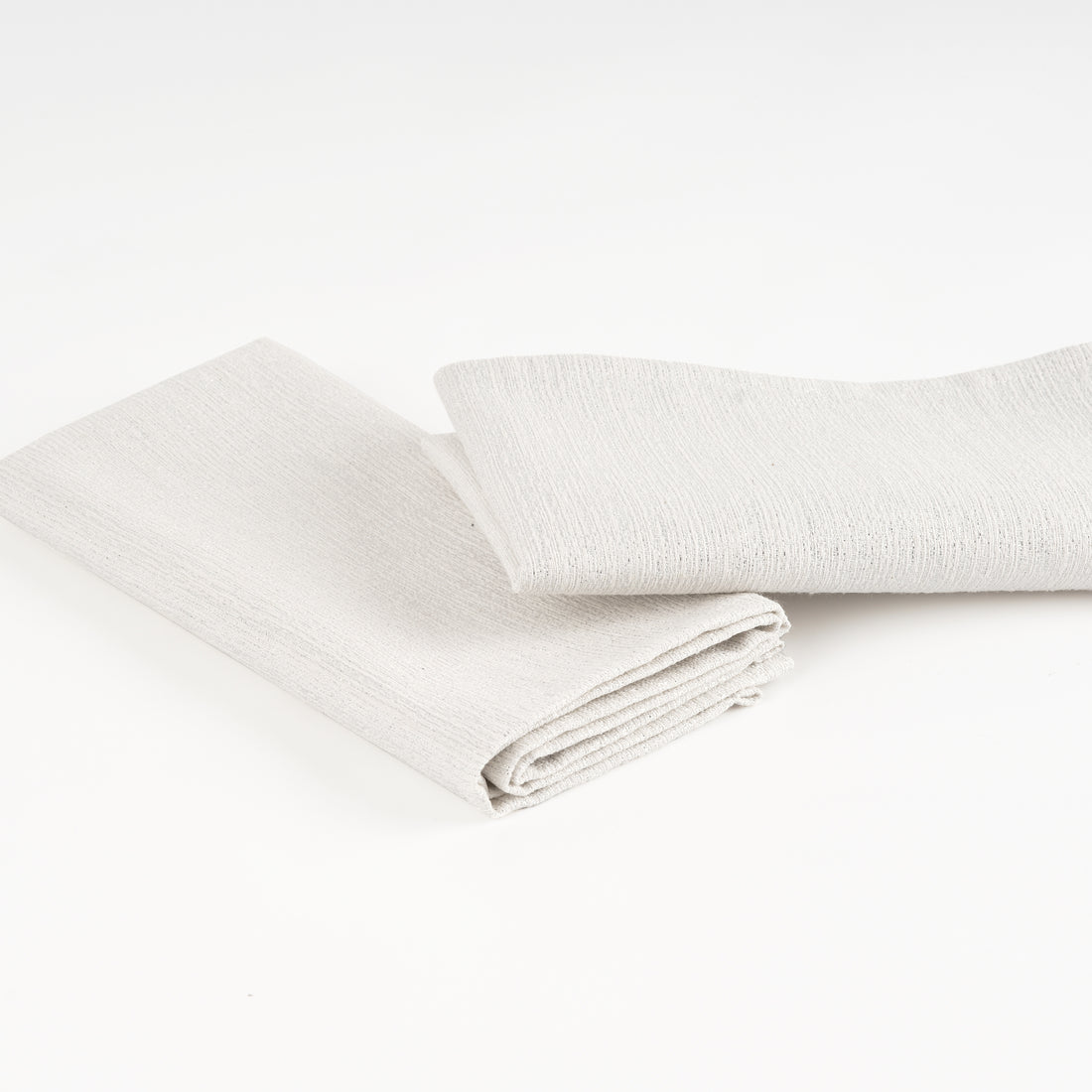 Paquet de 2 unités serviette jacquard fil argent R17948 45x45 cm