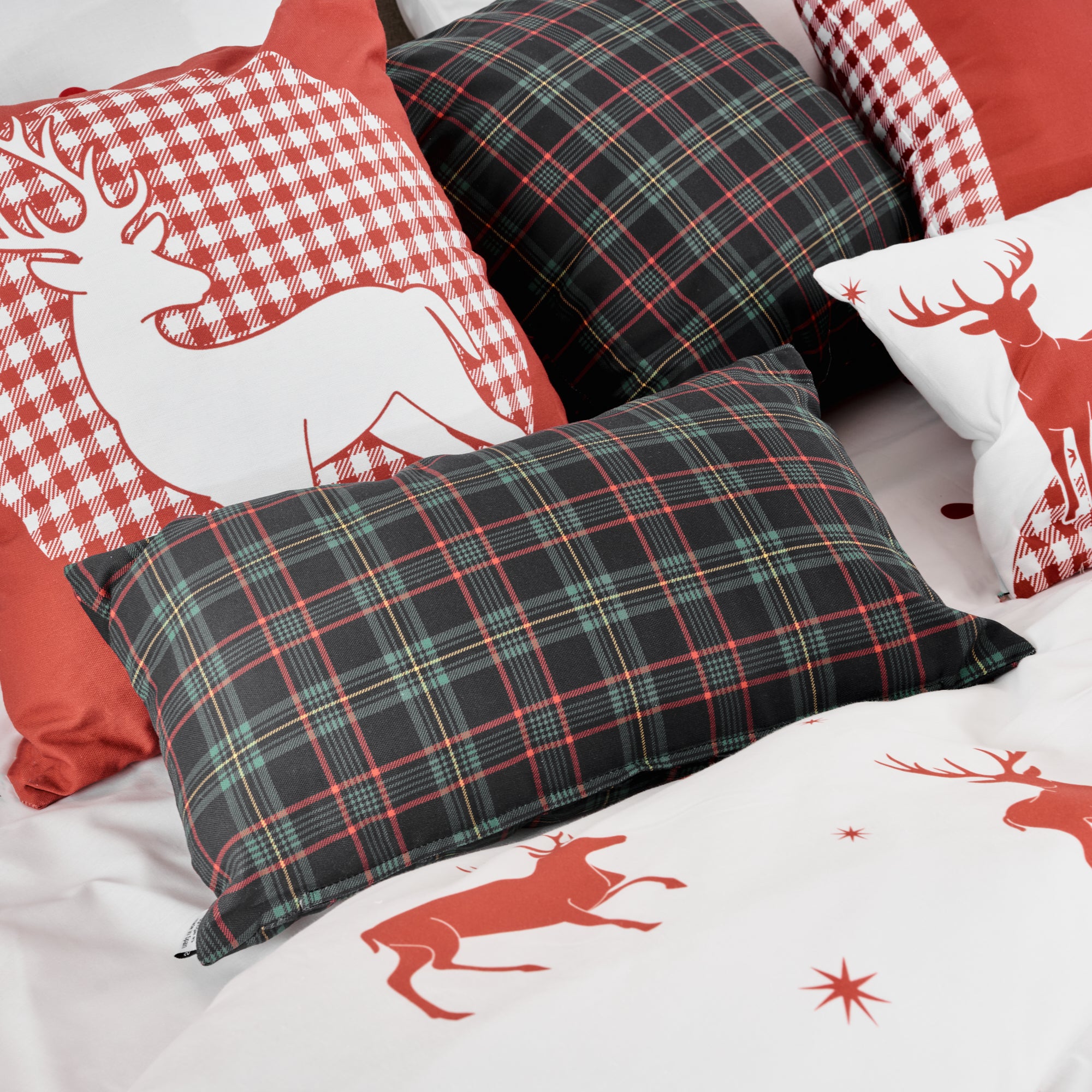 Housse de coussin 100% coton Laponia 73 30x50 cm